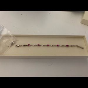 Pink Sapphire Bracelet